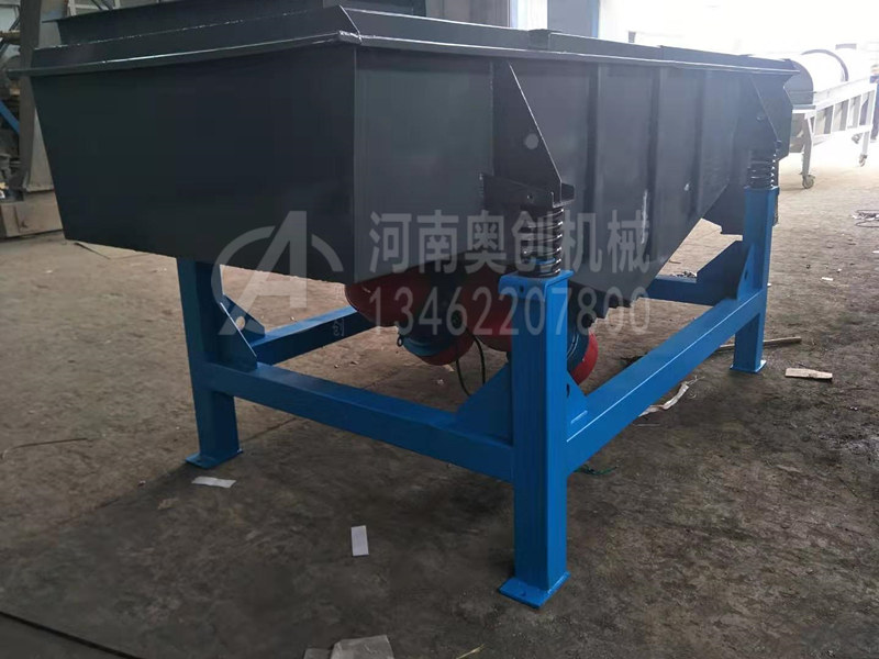 重晶石粉篩分除雜專用直線振動篩運行時溫度過高軸承容易損壞