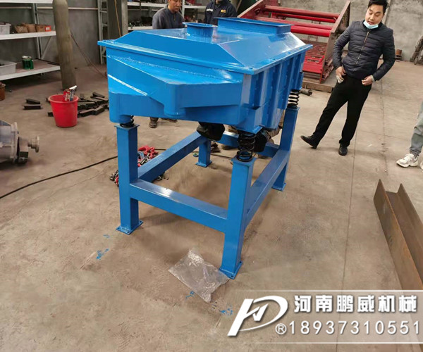 石灰粉振動篩分機出現呼網堵網這些問題怎么樣解決?