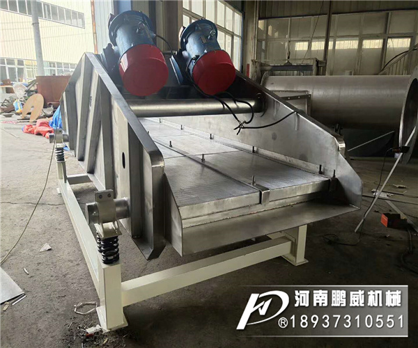 洗沙漿生產線脫水篩在生產種起到什么作用?