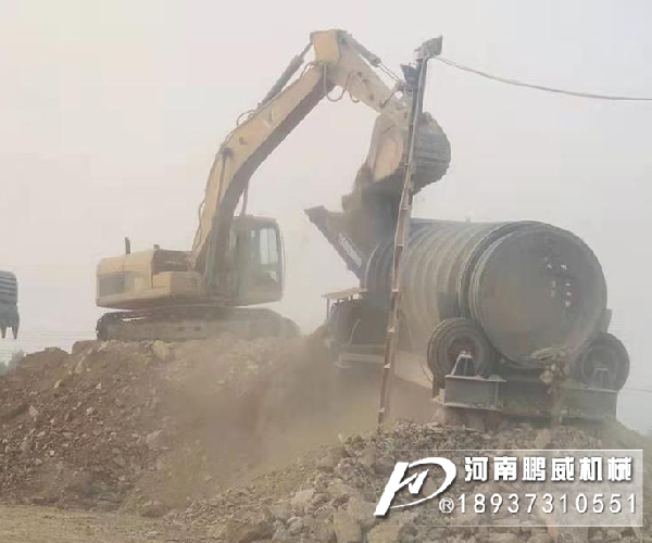 粘土石塊用滾軸篩和滾筒篩那個分離效果好？